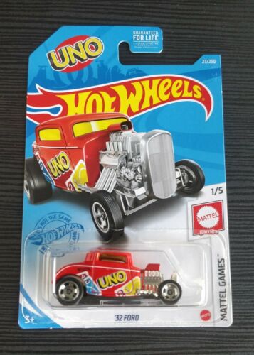 2021 Hot Wheels Mattel Games 1/5: '32 Ford #27
